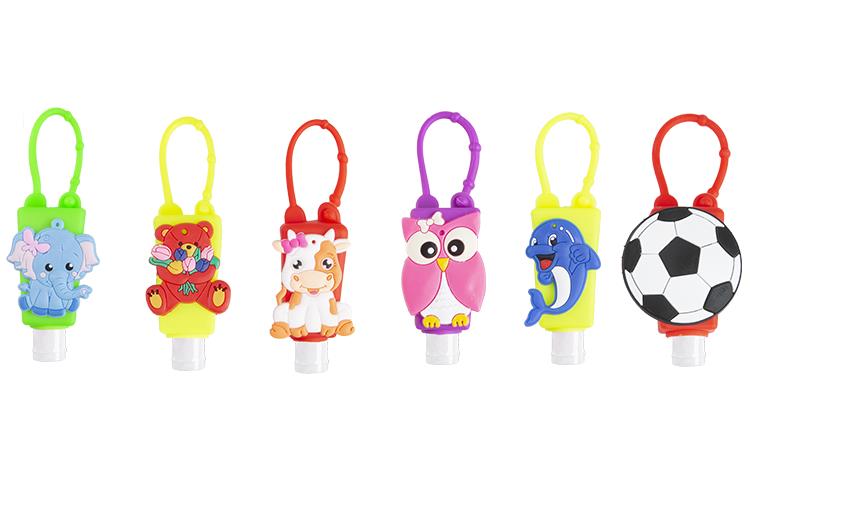 Μπουκαλάκι Μπρελόκ Αντισηπτικό για Σχολικές Τσάντες Image 1++